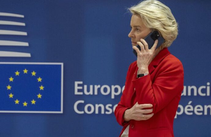 Von der Leyen: questo è il momento della pace attraverso la forza