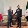 Damasco, Tajani incontra al Sharaa. Italia ponte tra la nuova Siria e l’Ue