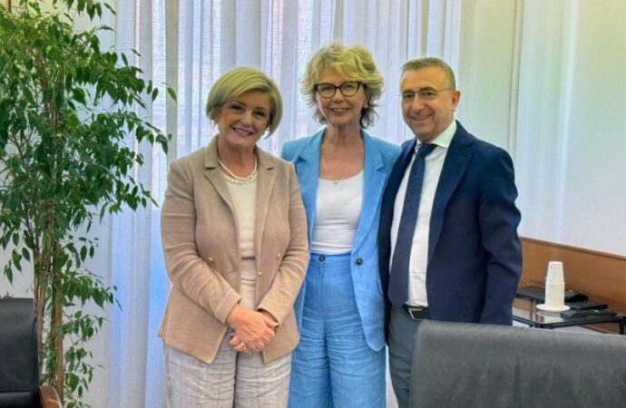 Ministro Calderone riceve De Luise presidente Enasarco