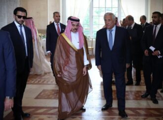 Tajani: Roma e Riyadh per un Medio Oriente stabile, pacifico e prospero