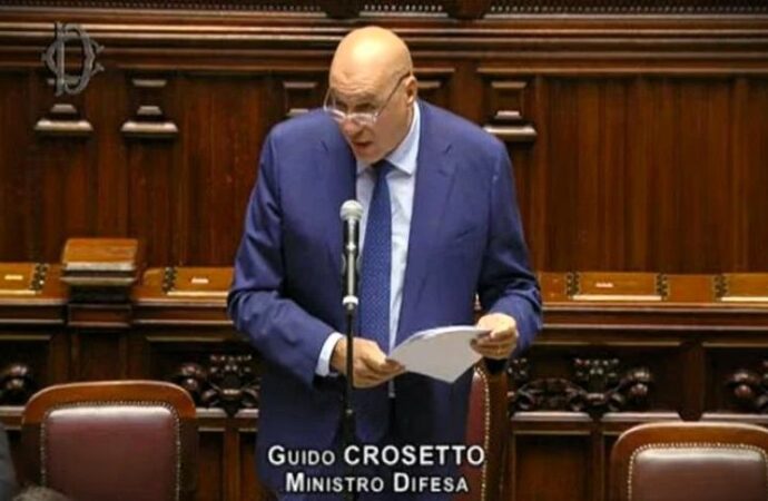 Italia, Crosetto: sul servizio militare, “proporrò un disegno di legge”