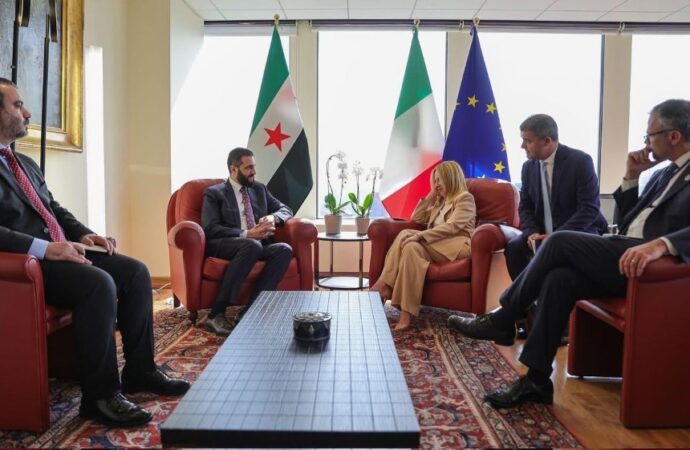 Meloni vede Al Sharaa: “Sosteniamo la ricostruzione della Siria stabile”