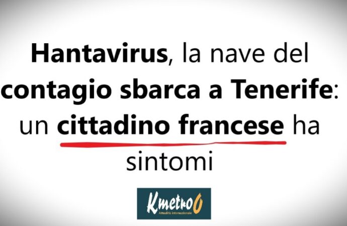 Spagna, Hantavirus: la nave del contagio sbarca a Tenerife