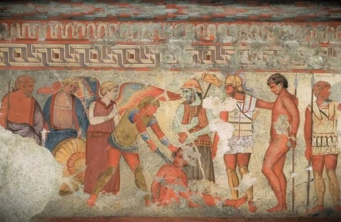 Gli affreschi della Tomba Francois, capolavori dell’arte etrusca, tornano patrimonio pubblico