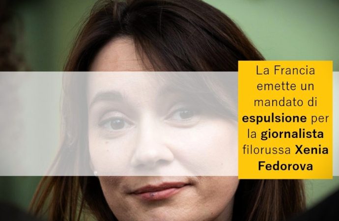 Francia, mandato di espulsione per la giornalista filorussa Xenia Fedorova