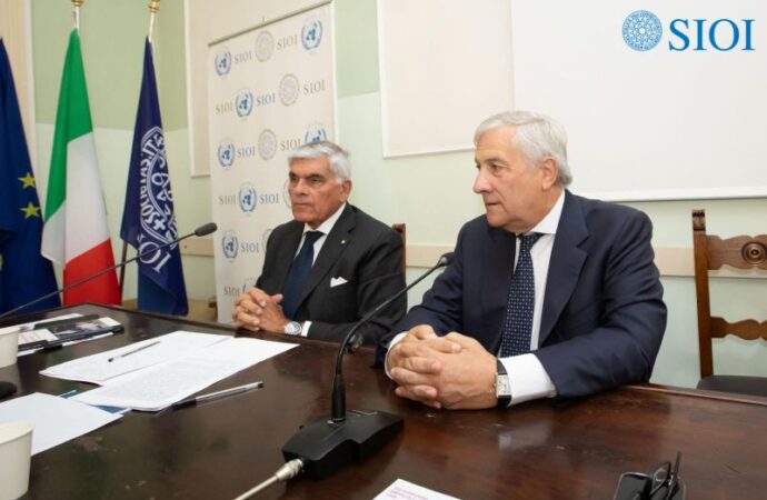 Cerimonia di apertura del 81° Anno Accademico della Sioi alla presenza del Ministro Tajani