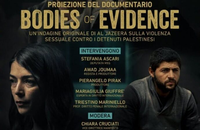 “Bodies of Evidence” alla Camera, le testimonianze dei detenuti palestinesi e la richiesta di giustizia