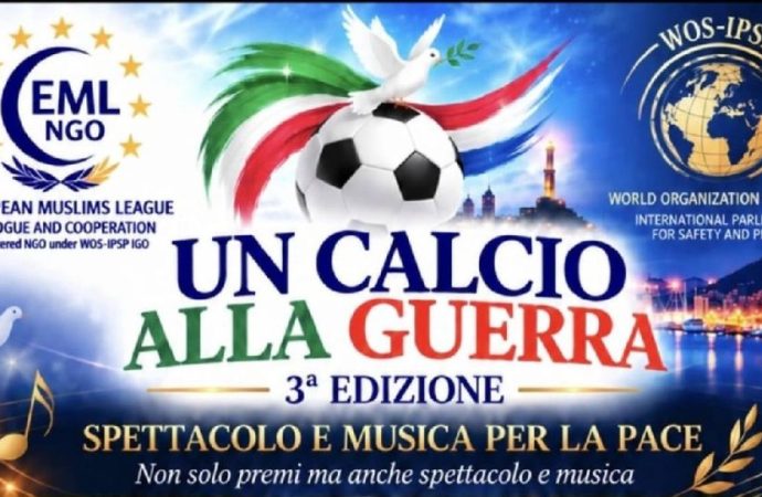 Genova, Il 10 Ottobre torna “Un Calcio Alla Guerra”: Torneo, Marcia e serata al Teatro Govi
